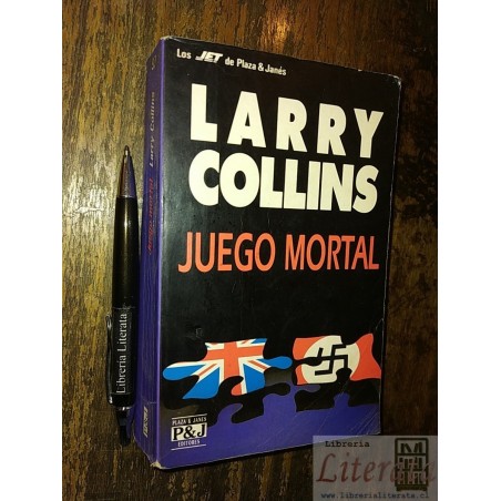 Juego Mortal Larry Collins Ed. Plaza & Janés 560 pags