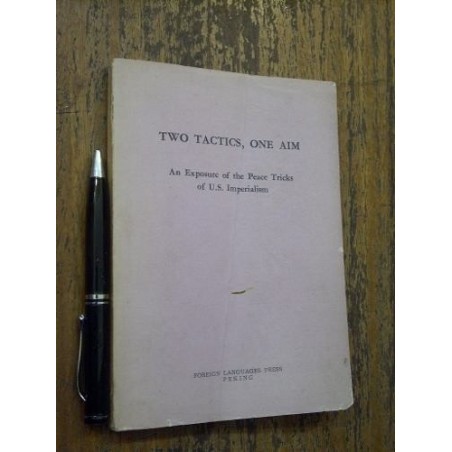Two Tactics One Aim Peking 1960 Republic Of China Bueno