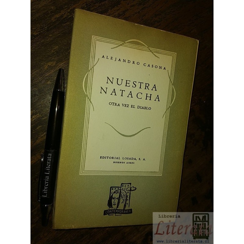 Nuestra Natacha Alejandro Casona Ed. Losada
