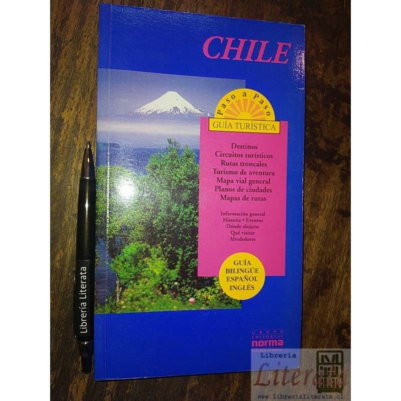 Chile guía turística paso a paso bilingüe español inglés  Ma