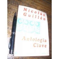Antología Clave Nicolás Guillén Nascimento 1971 Buen Estado