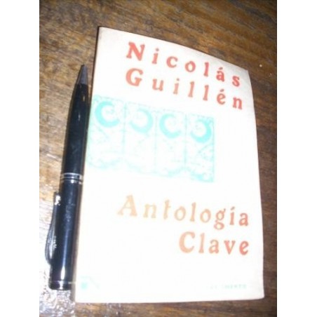Antología Clave Nicolás Guillén Nascimento 1971 Buen Estado