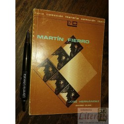 Martin Fierro José Hernández Ed. Colihue